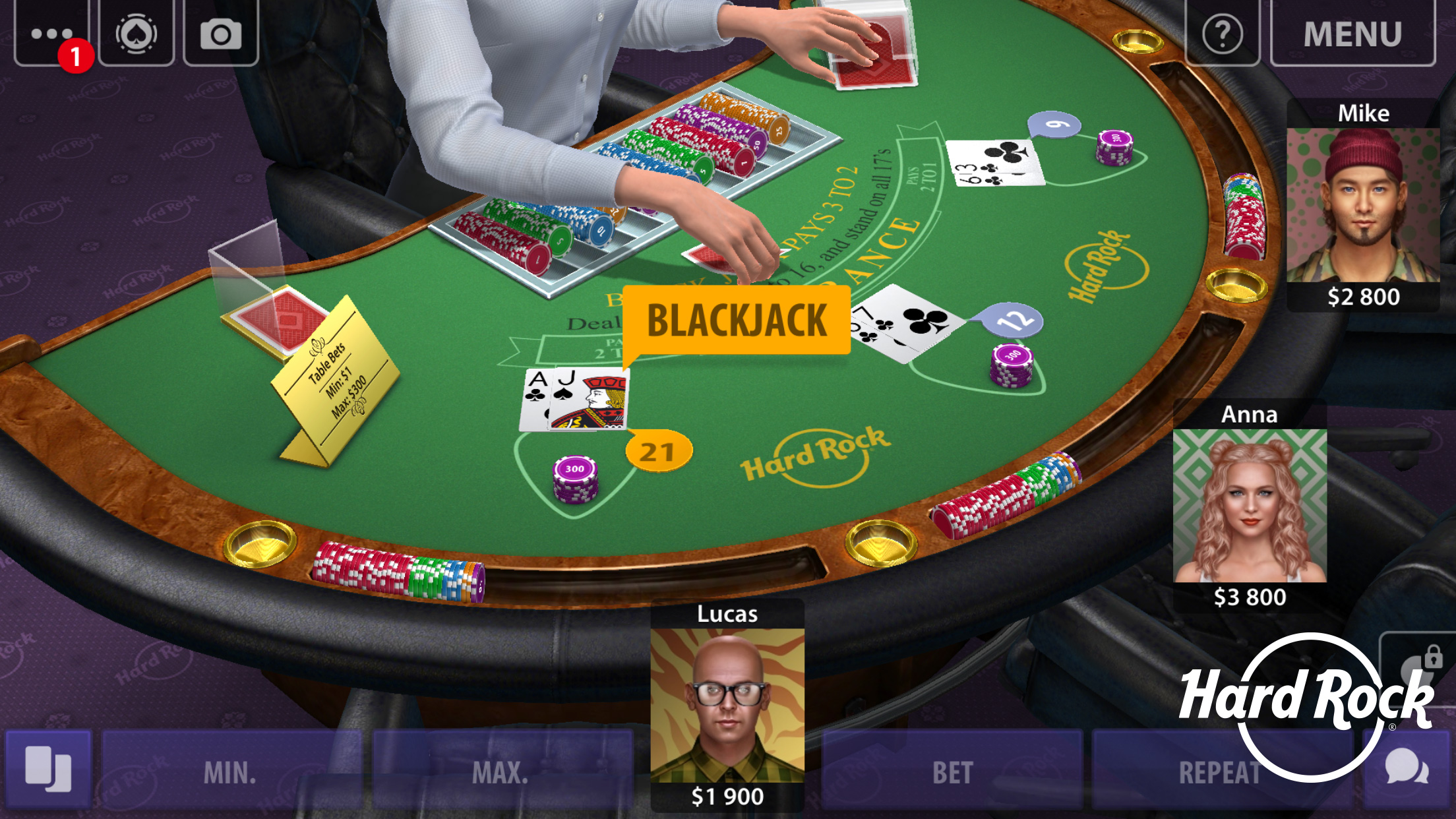 Hard Rock Online Casino for android download